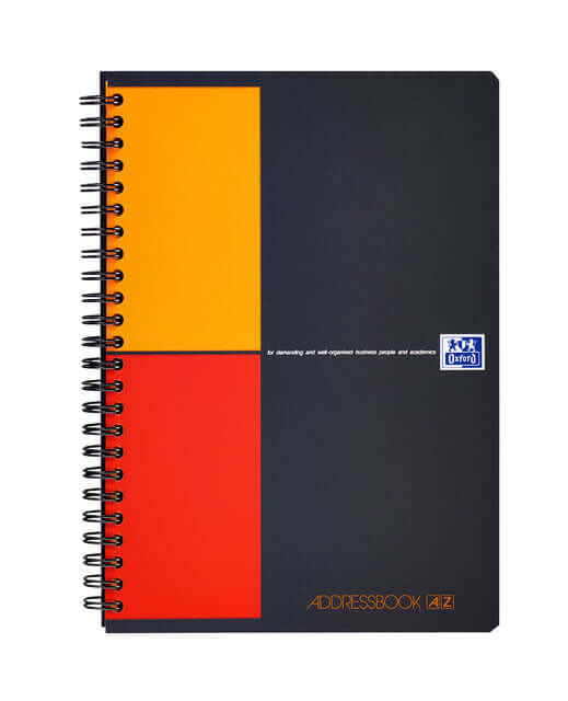 Adresboek Oxford International A5 72vel met alfabet