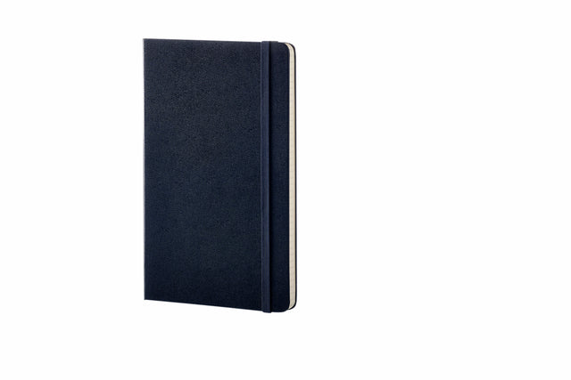 Notitieboek Moleskine L 130x210mm blanco sapphire blue