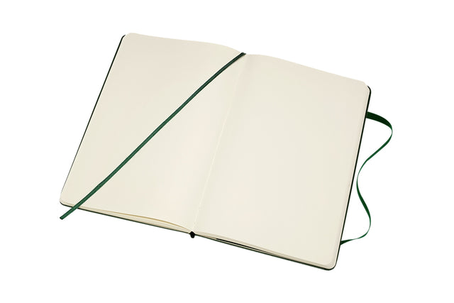 Notitieboek Moleskine L 130x210mm blanco myrtle green