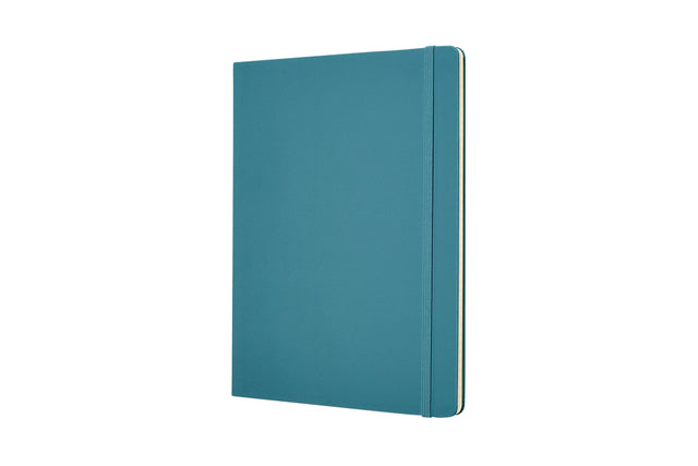 Notitieboek Moleskine XL 190x250mm lijn reef blue