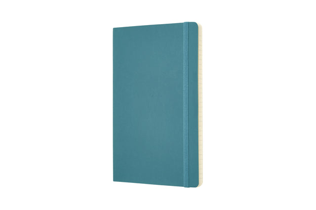 Notitieboek Moleskine L 130x210mm lijn reef blue