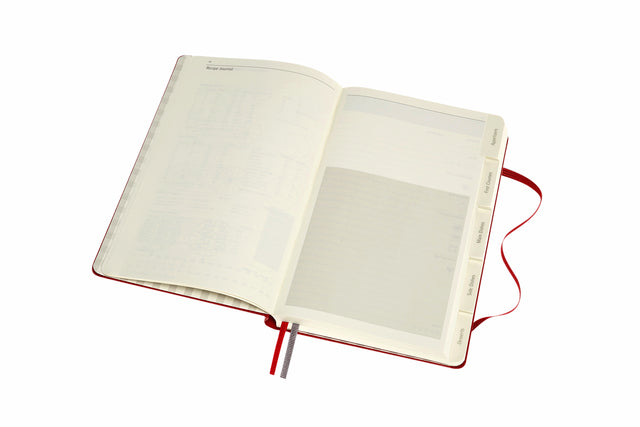 Notitieboek Moleskine Passion journal recepten rood