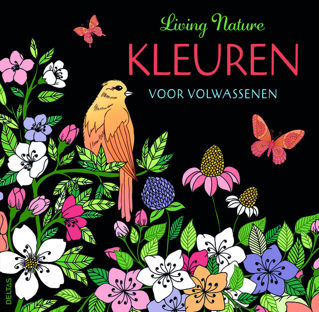 Kleurboek Deltas volwassenen Living Nature