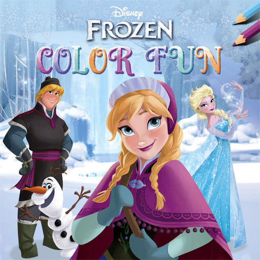 Kleurboek Deltas Disney Frozen color fun