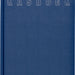 Kasboek 165x210mm 192blz 1 kolom blauw