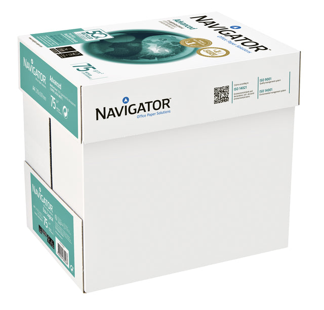 Kopieerpapier Navigator Advanced A4 75gr wit 500vel