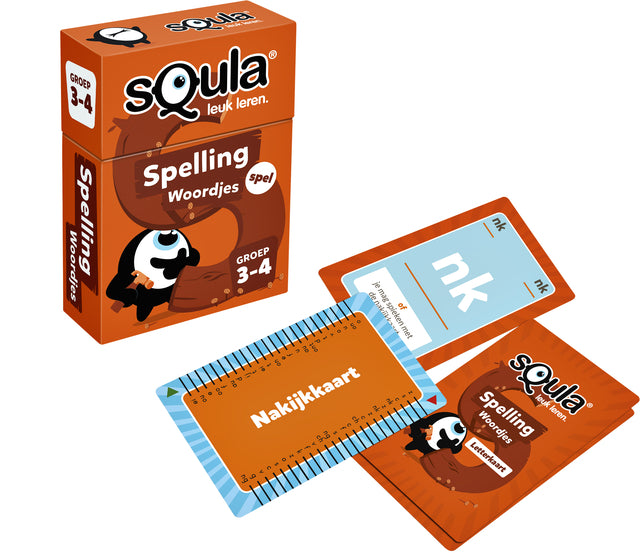 Kaartspel Squla Spelling 2.0