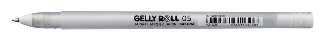 Gelschrijver Sakura Gelly Roll Basic 05 0.3mm wit (per 12 stuks)