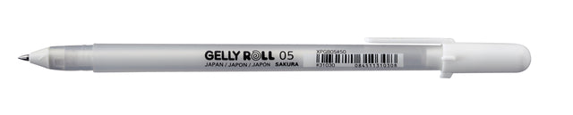 Gelschrijver Sakura Gelly Roll Basic 05 0.3mm wit (per 12 stuks)