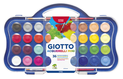 Gouche Giotto 23mm doos à 36 kleuren met penseel