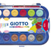 Gouache Giotto 23mm doos à 24 kleuren met penseel