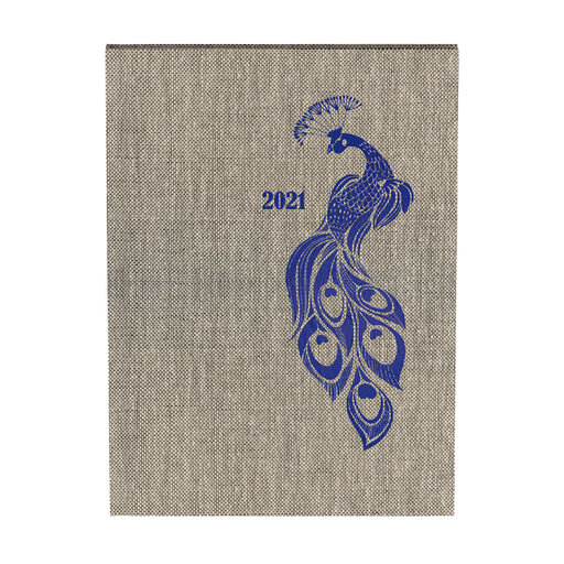 Agenda 2021 planner A5 peacock