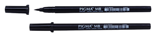 Brushpen Sakura Pigma medium zwart (per 12 stuks)