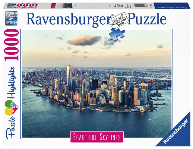 Puzzel Ravensburger New York 1000 stukjes