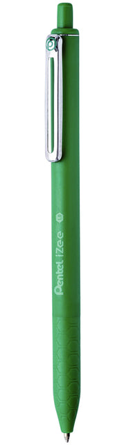 Balpen Pentel iZee BX470 groen (per 12 stuks)