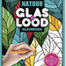 Kleurboek Interstat volwassenen glas in lood thema natuur