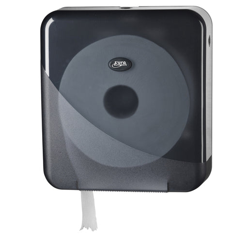 Dispenser Euro Pearl toiletrolhouder maxi zwart