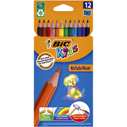 Kleurpotloden Bic Kids evolution Ecolutions etui à 12 stuks