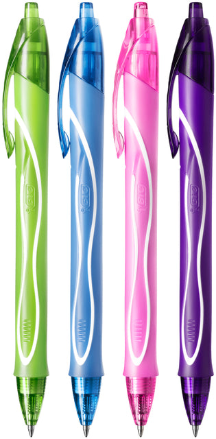 Gelschrijver Bic Gelocity quick dry display 72+36 gratis