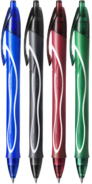 Gelschrijver Bic Gelocity quick dry display 72+36 gratis