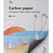 Carbonpapier Qbasic A4 21x31cm 10x zwart