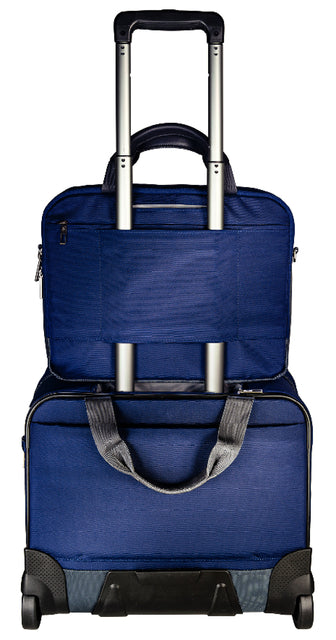 Carry-On Trolley Leitz Complete Smart Blauw