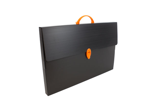 Koffer Balmar2000 36.5x56.5x3.5cm zwart (per 8 stuks)