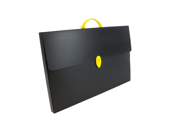 Koffer Balmar2000 42.5x55.5x3.3cm zwart (per 16 stuks)