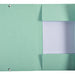 Elastomap Exacompta Aquarel A4 3 kleppen 400gr glanskarton groen (per 5 stuks)