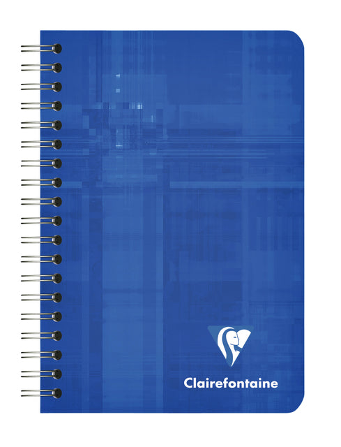 Notitieboek Clairefontaine A7+ 95x140 ruit 5x5 100blz 90gr assorti (per 10 stuks)