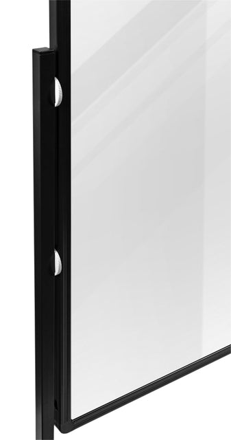 Scheidingswand + transparant board Legamaster Premium Plus 150x100cm transparant 5mm