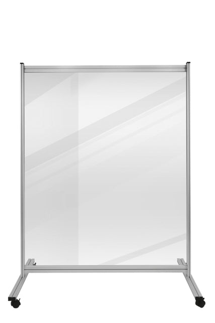 Scheidingswand + transparant board Legamaster Economy 180x120cm transparant 4mm