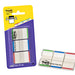 Indextabs 3M Post-it 686 strong 25.4x38mm assorti