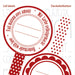 Etiket HERMA 15446 keuken new look rood (per 10 stuks)
