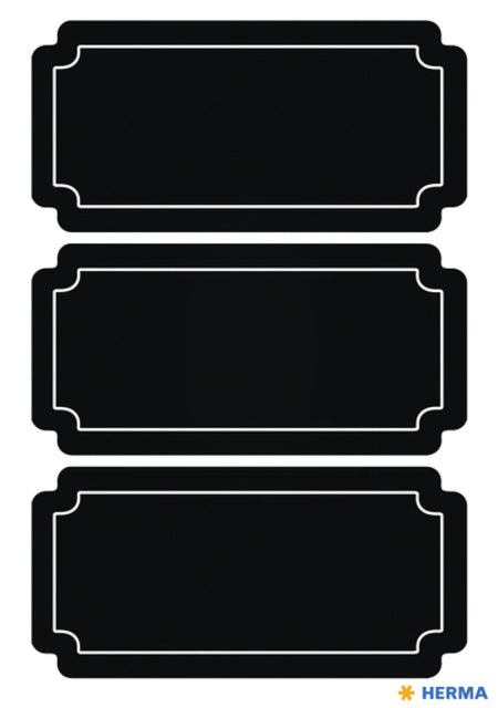 Etiket HERMA 15413 krijtbord schild (per 5 stuks)