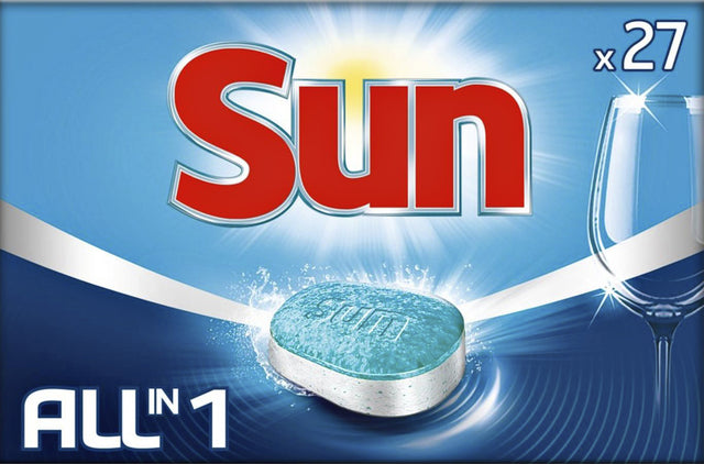 Vaatwastabletten Sun All-in-one 24 stuks
