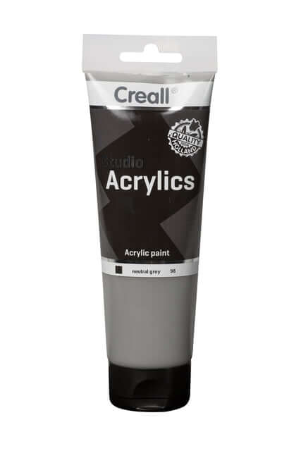 Acrylverf Creall Studio Acrylics 98 neutraal grijs