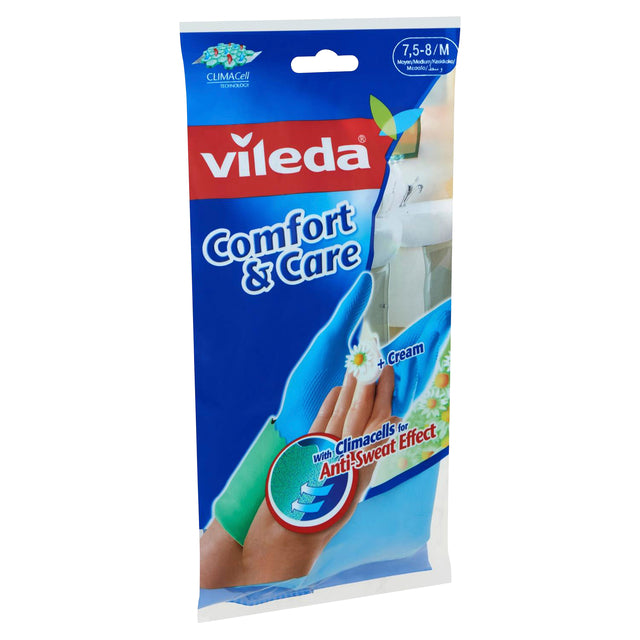 Huishoudhandschoen Vileda Comfort & Care M