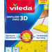 Dweil Vileda 3D geel 2 stuks