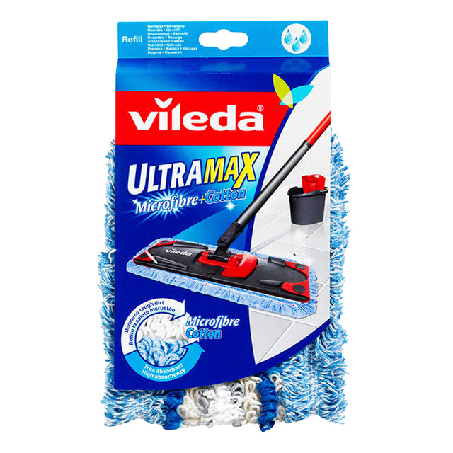 Mop VILEDA Ultra Max Micro & cotton vervanging