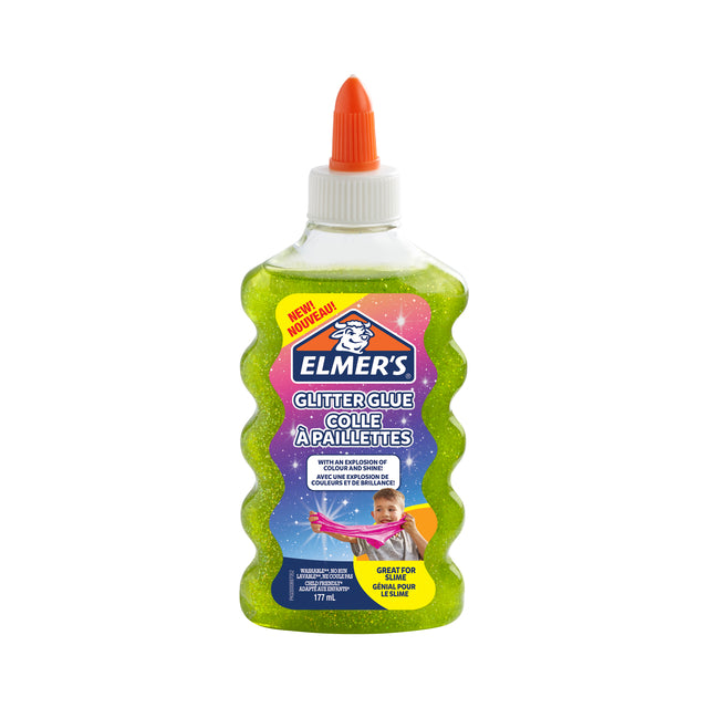 Kinderlijm Elmer's glitter 177ml groen