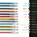 Gelschrijver Pentel K110 Dual Metallic display à 8 kleuren (per 48 stuks)