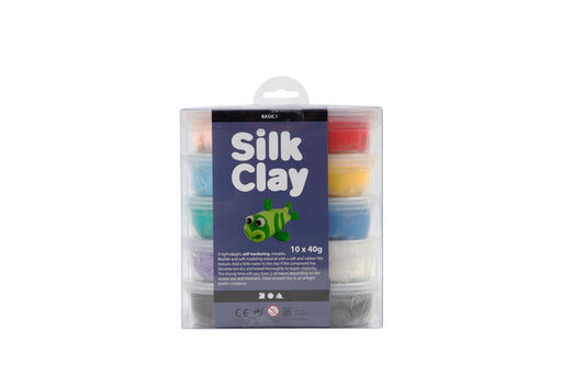 Klei Silk Clay basis 1 40gr assorti