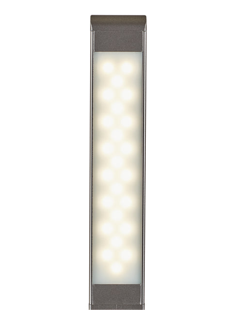 Bureaulamp MAUL Stella LED colour vario dimbaar Qi oplaadstation met extra USB antraciet