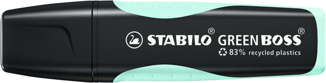 Markeerstift STABILO Green Boss vleugje turquoise (per 10 stuks)