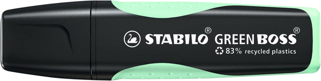Markeerstift STABILO Green Boss vleugje mint (per 10 stuks)