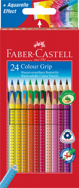 Kleurpotloden Faber-Castell 2001 set à 24 stuks assorti