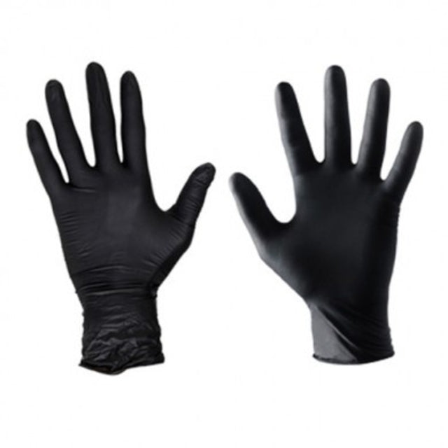 Handschoen Masterglove nitril XL zwart 90 stuks