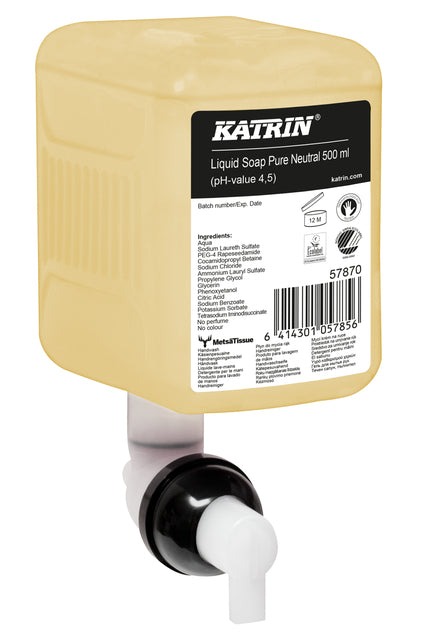 Handzeep Katrin 57870 Pure Neutral 500ml (per 12 stuks)