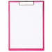 Klembord MAUL A4 staand neon roze (per 12 stuks)